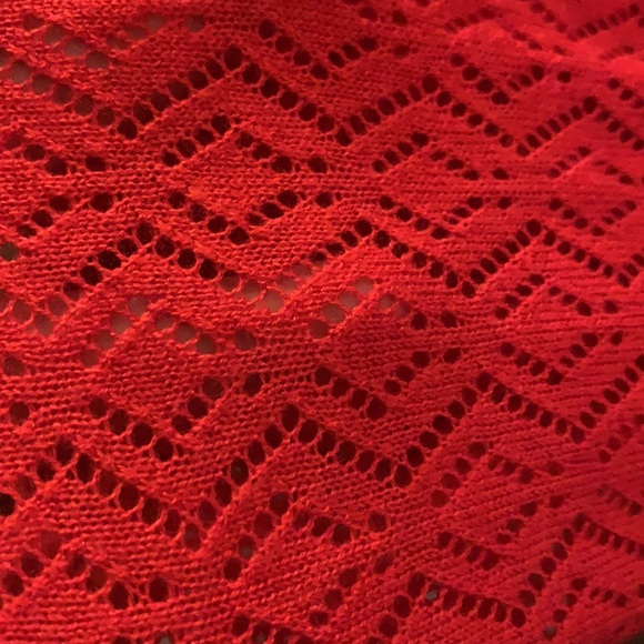 Jason Wu Red Sweater Cardigan NWT Small - Picture 5 of 6